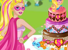 Bolo da Barbie Super Princesa - jogos online de menina