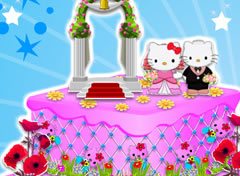 Bolo de Casamento da Hello Kitty
