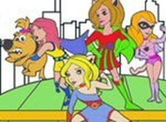 Colorir as Super Girls