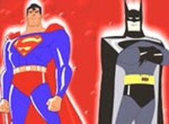 Colorir Superman e Batman