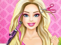 Jogo da barbie cabeleireira