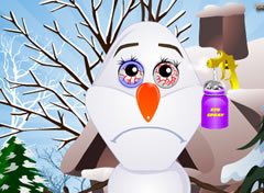 Cuidados com os Olhos do Olaf