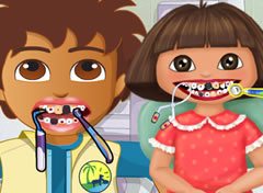 Dora e Diego no Dentista