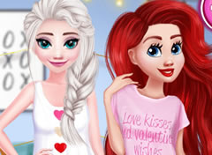 Elsa e Ariel Melhor Look