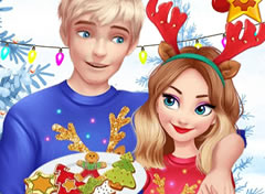 Elsa e Jack Natal Mágico