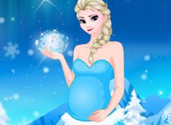 Elsa está Tendo um Bebê
