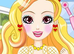 Ever After High Apple White no Dentista