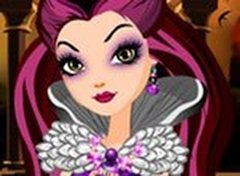 MAQUIANDO RAVEN QUEEN ☆ Salão de Beleza da Ever After High Charmed Style  (GamePlay - Jogue Comigo) 