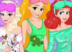 Festa do Pijama das Princesas da Disney