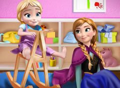 Frozen Anna e a Bebê Elsa