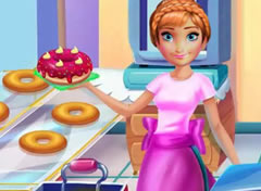 Frozen Anna Loja de Donuts