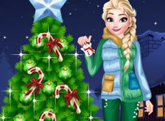 Frozen Árvore de Natal da Elsa