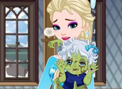 Frozen Bebê da Elsa Zumbi