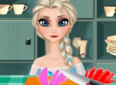 Frozen Elsa Cozinheira