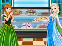 Frozen Elsa e Anna na Panificadora