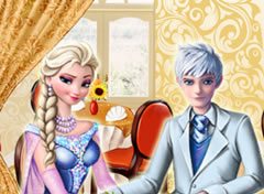 Frozen Elsa e Jack Jantar Perfeito