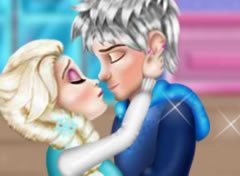 Frozen Elsa e Jack Teste do Amor