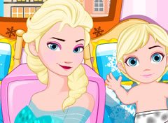 Frozen Elsa e os Bebês Gêmeos
