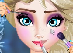 MAQUIAGEM DA ELSA DO DESENHO FROZEN - MAQUIAGEM ARTÍSTICA 