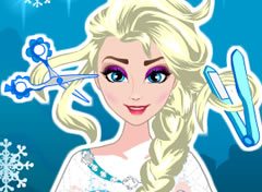 Frozen Elsa Novo Corte de Cabelo