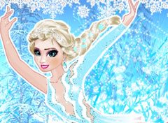 Frozen Elsa Patinação no Gelo