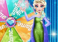 Frozen Elsa Roda da Fortuna