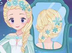 Frozen Elsa Trança de Casamento