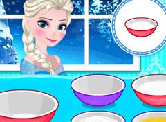 Frozen Elsas Preparando Macarons
