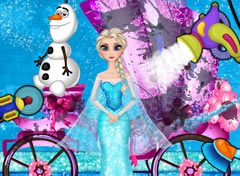 Frozen Lave a Carruagem da Elsa