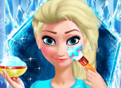Frozen Limpeza de Pele com Elsa
