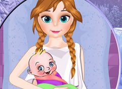 Frozen Nascimento do Bebê da Anna