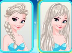 Frozen Penteados - jogos online de menina