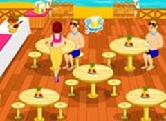 Garçonete da Praia - jogos online de menina