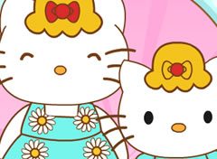 Hello Kitty Limpeza de Pele Mãe e Filha