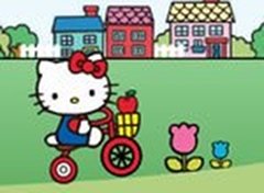 Hello Kitty Passeio na Cidade