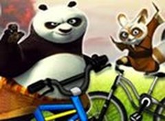 Kung Fu Panda Corrida de Bicicleta
