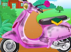 Lave a Moto da Barbie