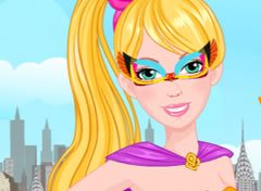 Máscara da Barbie Super Princesa