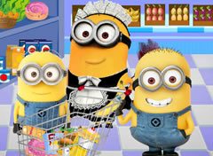 Minions Compras no Shopping