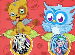 Monster High Animais no Salão de Beleza