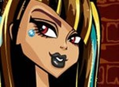 Monster High Cleo Desafio Maquiagem