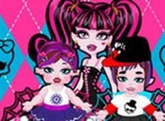 Monster High Draculaura Babá de dois Bebês