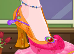 Princesa Jasmine Designer de Sapatos