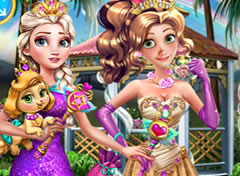 Princesas da Disney Festa de Caridade