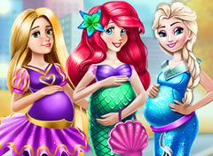 Princesas da Disney Grávidas - jogos online de menina