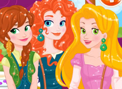 Princesas da Disney no País das Maravilhas