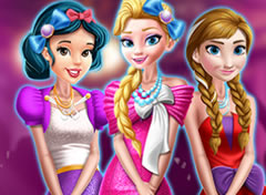 Princesas da Disney Noite Retro