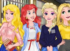 Princesas da Disney Volta às Aulas
