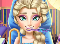 Rainha Elsa no Dentista