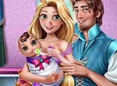 Rapunzel e Flynn Cuidados com o Bebê